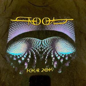 TOOL XL tshirt 2019 tour with Killing Joke